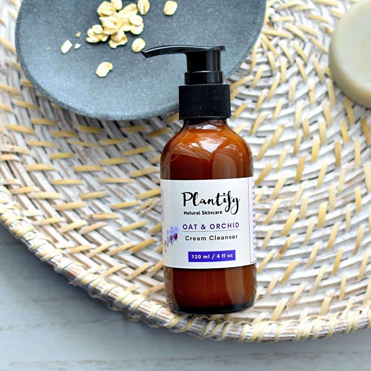 Oat & Orchid Cream Cleanser - Plantify Natural Skincare